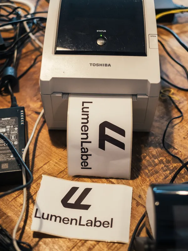 Toshiba TEC B-EV4D desktop label printer